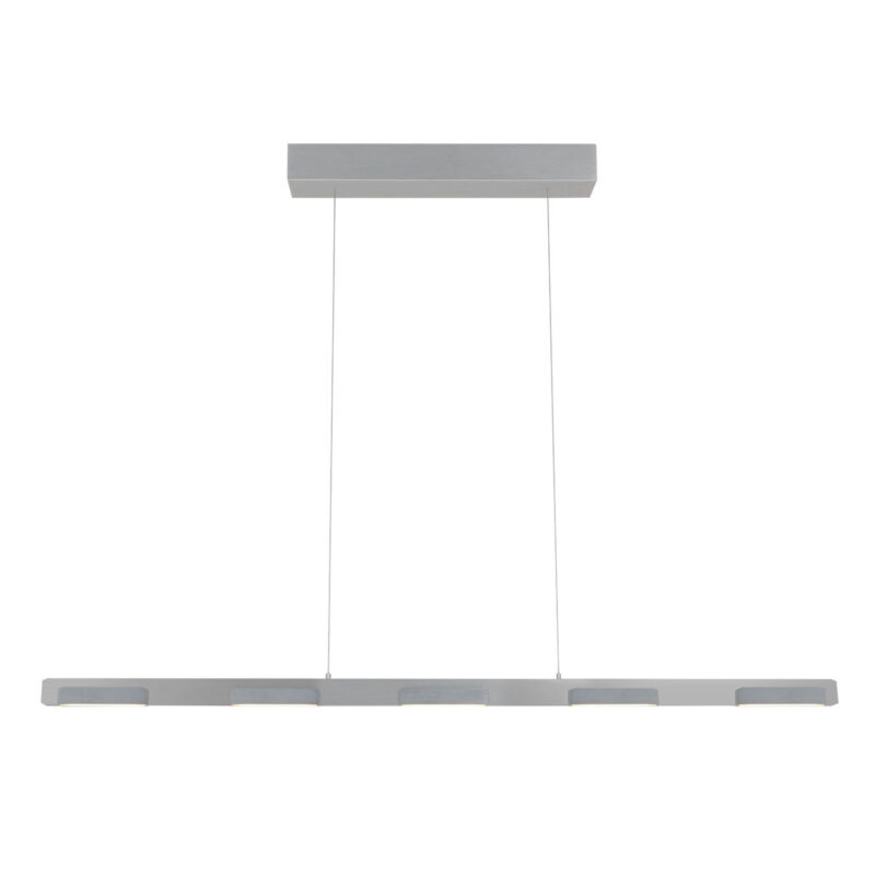 Hanglamp Bloc 3296ST Staal met Cable lift - Afbeelding 2