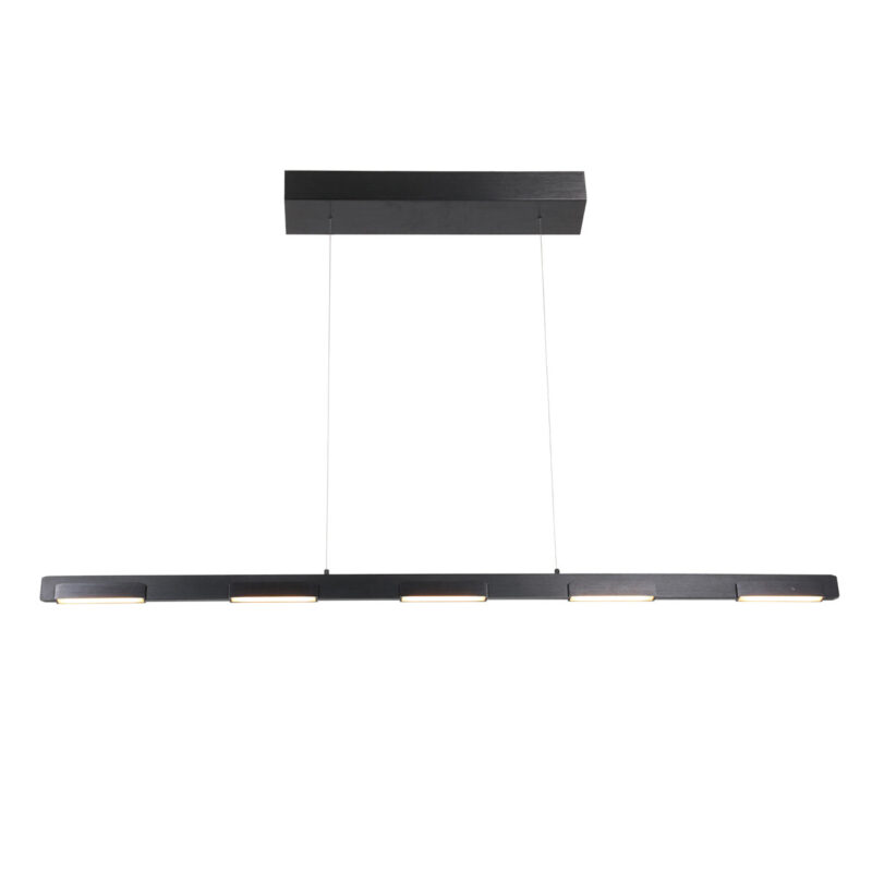 Hanglamp Bloc 3296ZW Zwart met Cable lift - Afbeelding 2