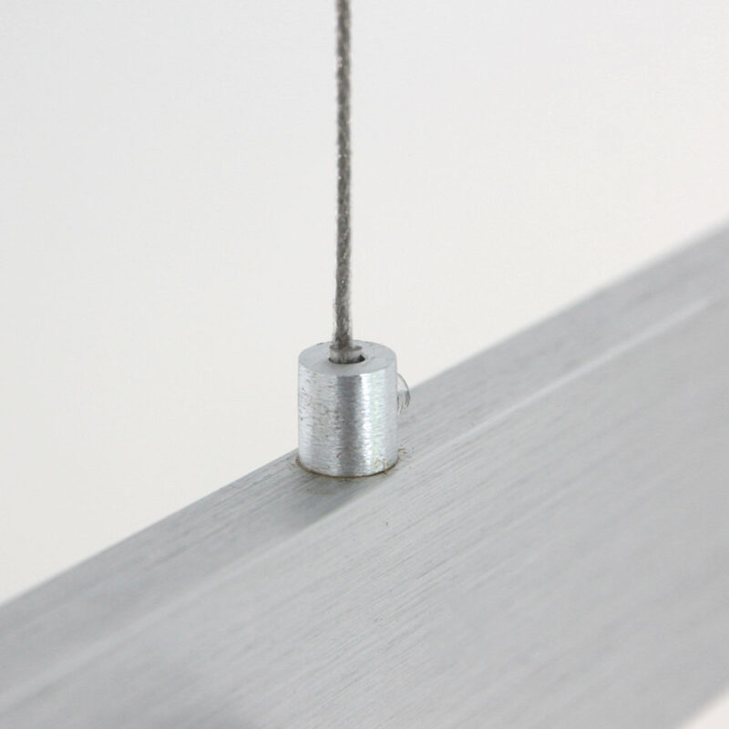 Hanglamp Bloc 3297ST Staal met Cable lift - Afbeelding 12