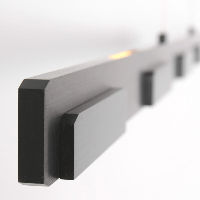 Hanglamp Bloc 3297ZW Zwart met Cable lift - Afbeelding 13