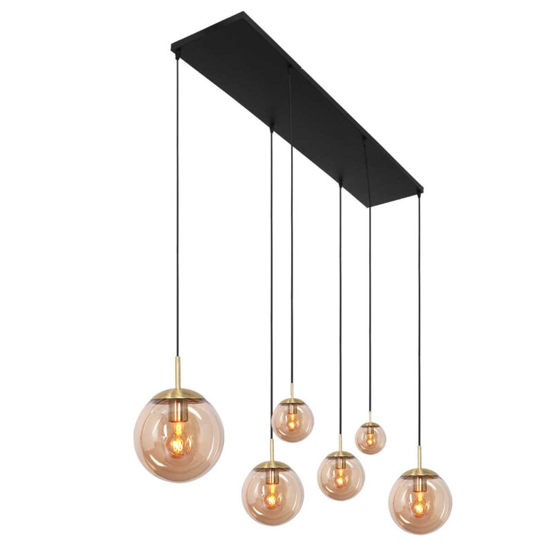 Pendant lamp Bollique New 3499ME Brass 6 lights - Image 10
