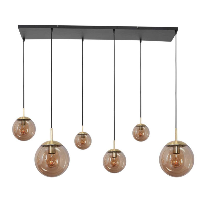 Pendant lamp Bollique New 3499ME Brass 6 lights - Image 15