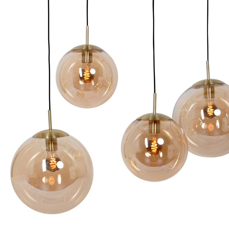 Pendant lamp Bollique New 3499ME Brass 6 lights - Image 5