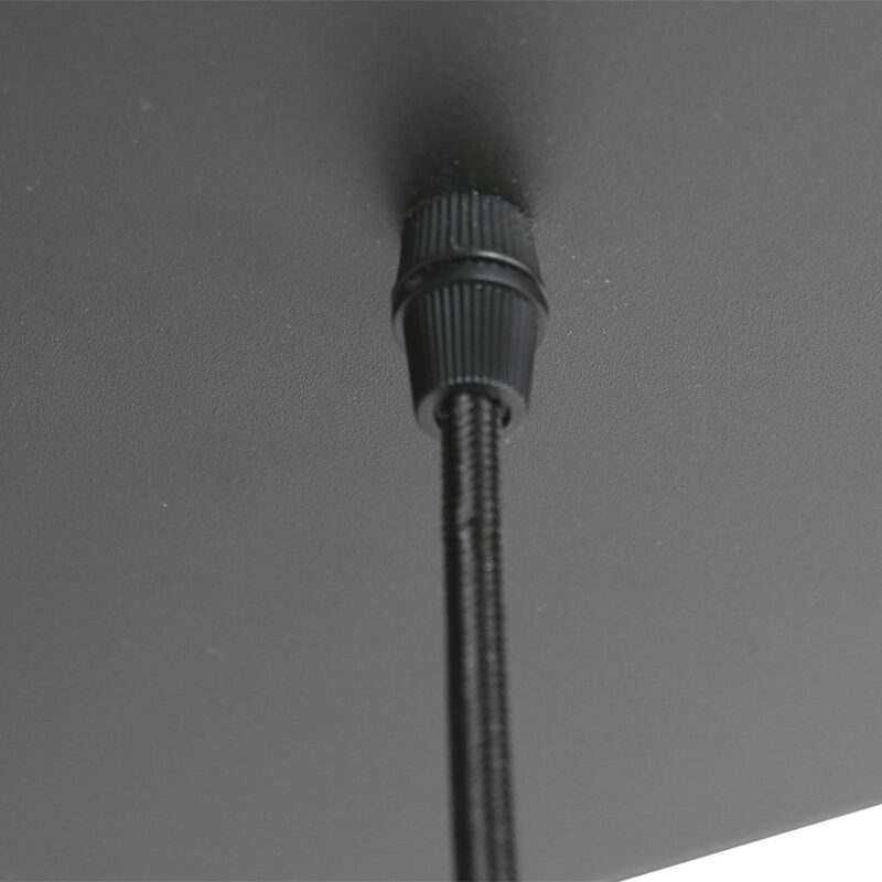 Pendant lamp Bollique New 3798ZW Black 9 lights of which 3 tubes - Image 13
