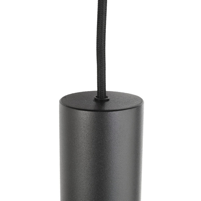 Hanglamp Bollique New 3800ZW Zwart 3 bollen 2 kokers - Afbeelding 10