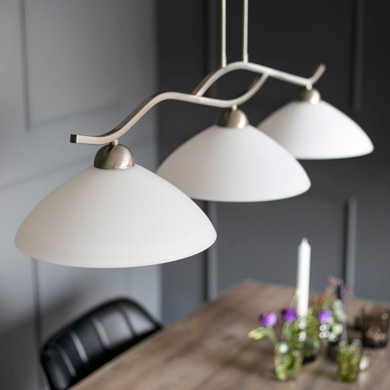 Hanglamp Capri 6837ST Staal 115cm breed en in hoogte verstelbaar - Afbeelding 12