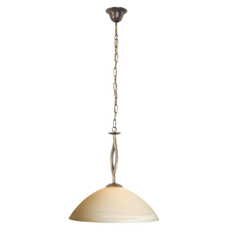 Pendant lamp Capri 6839BR Bronze Ø45 cm with E27 fitting - Image 2