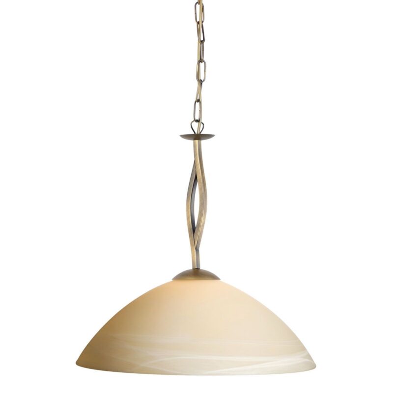 Pendant lamp Capri 6839BR Bronze Ø45 cm with E27 fitting - Image 10