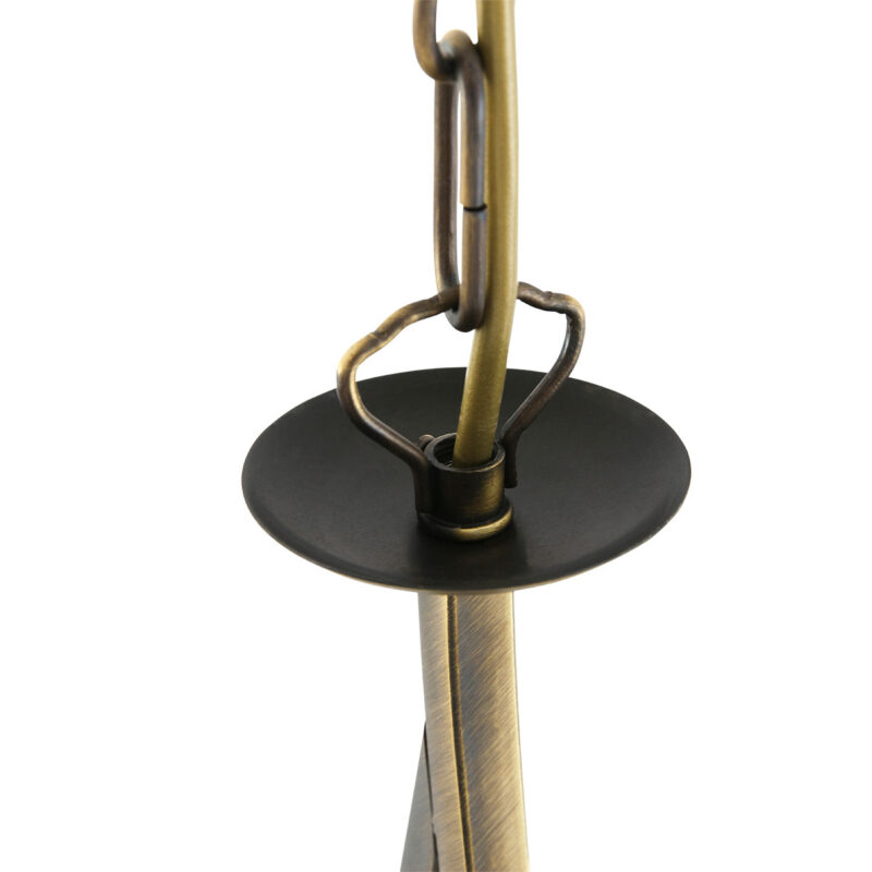Pendant lamp Capri 6839BR Bronze Ø45 cm with E27 fitting - Image 5