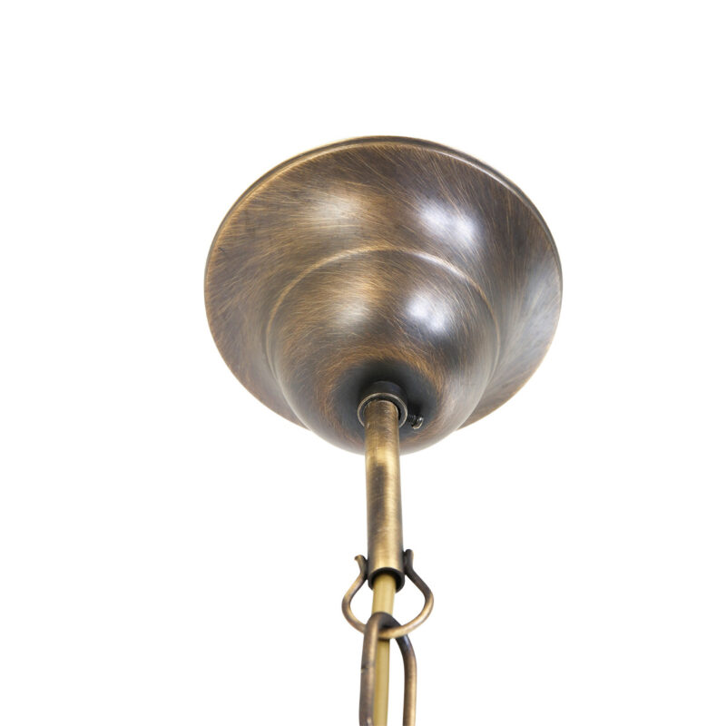 Pendant lamp Capri 6839BR Bronze Ø45 cm with E27 fitting - Image 6
