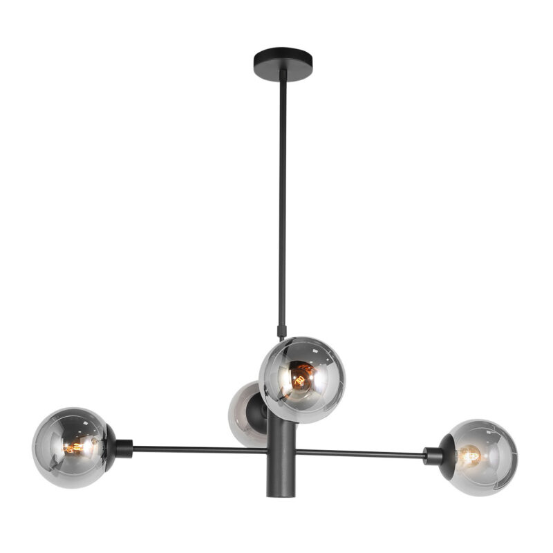 Hanglamp Constellation 3804ZW Zwart met onderlicht - Afbeelding 14