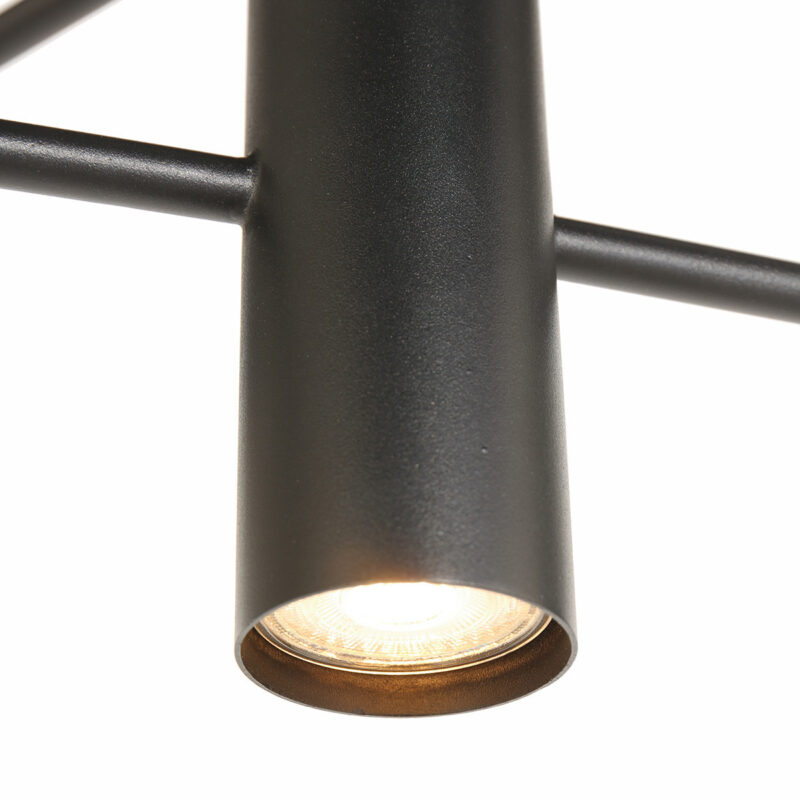 Hanglamp Constellation 3804ZW Zwart met onderlicht - Afbeelding 6
