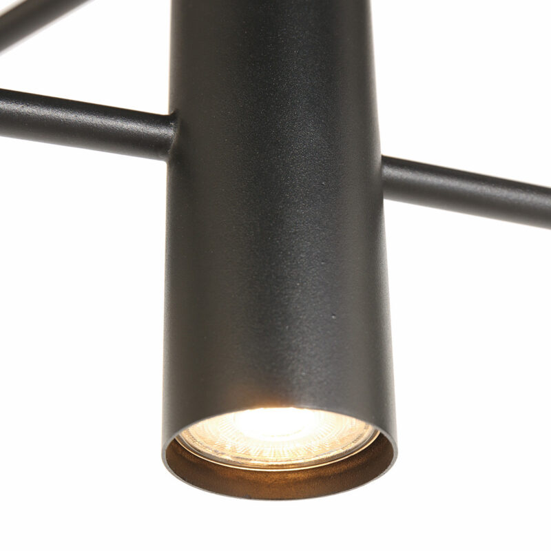 Hanglamp Constellation 3805ME amber bollen met onder licht - Afbeelding 12