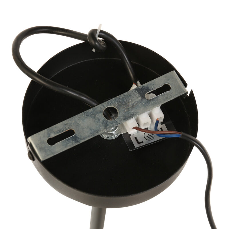 Hanglamp Constellation 3805ME amber bollen met onder licht - Afbeelding 15
