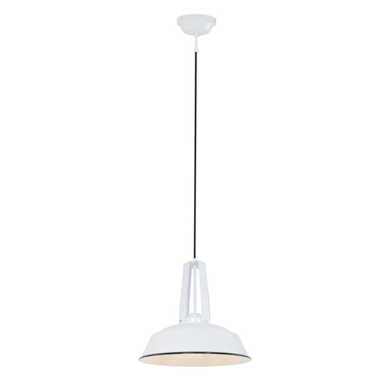 Hanglamp Eden 7704W Wit rond 42cm E27 fitting - Afbeelding 2