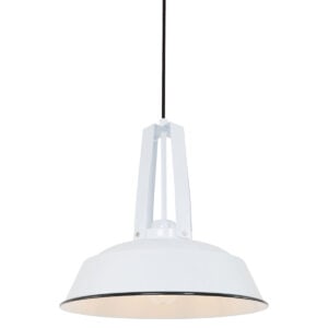 Hanglamp Eden 7704W Wit rond 42cm E27 fitting