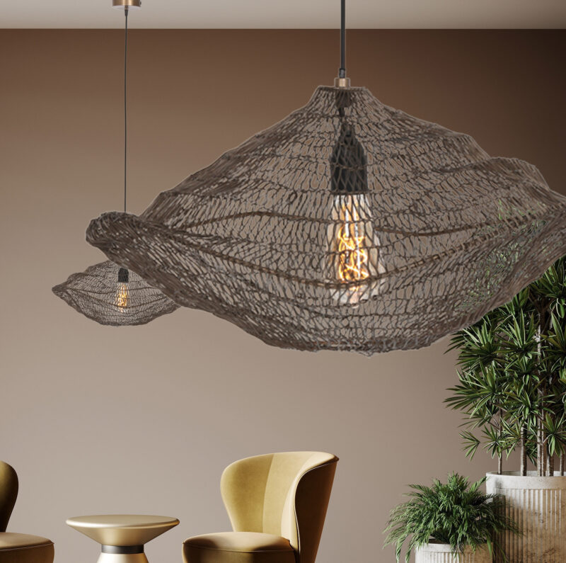 Hanglamp Feuilleter 3399BR brons 51cm - Afbeelding 4