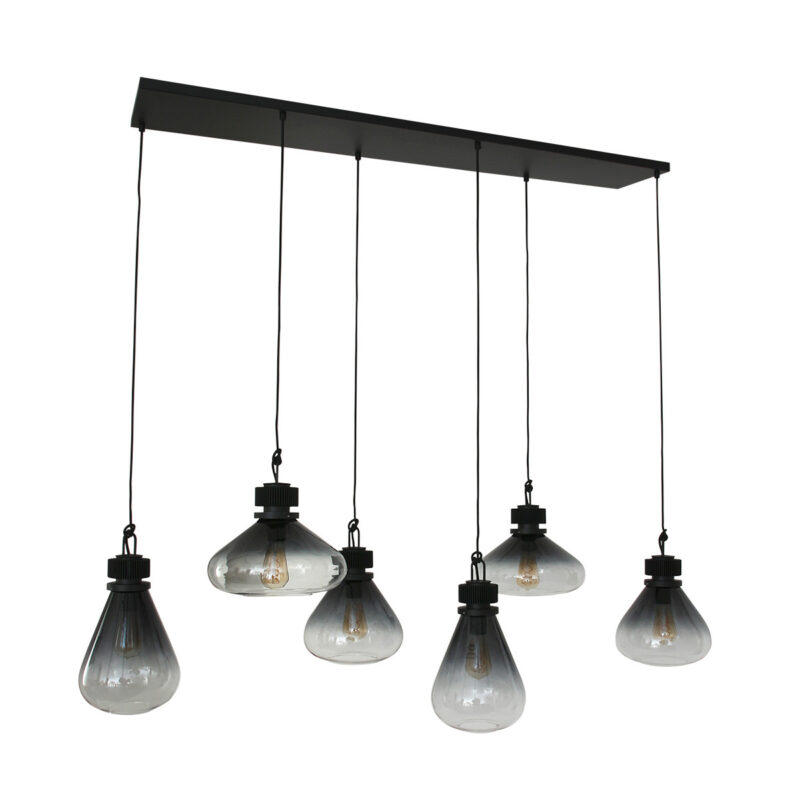 Hanglamp Flere 2672ZW Zwart – Stijlvolle Eyecatcher voor Elk Interieur - Afbeelding 2