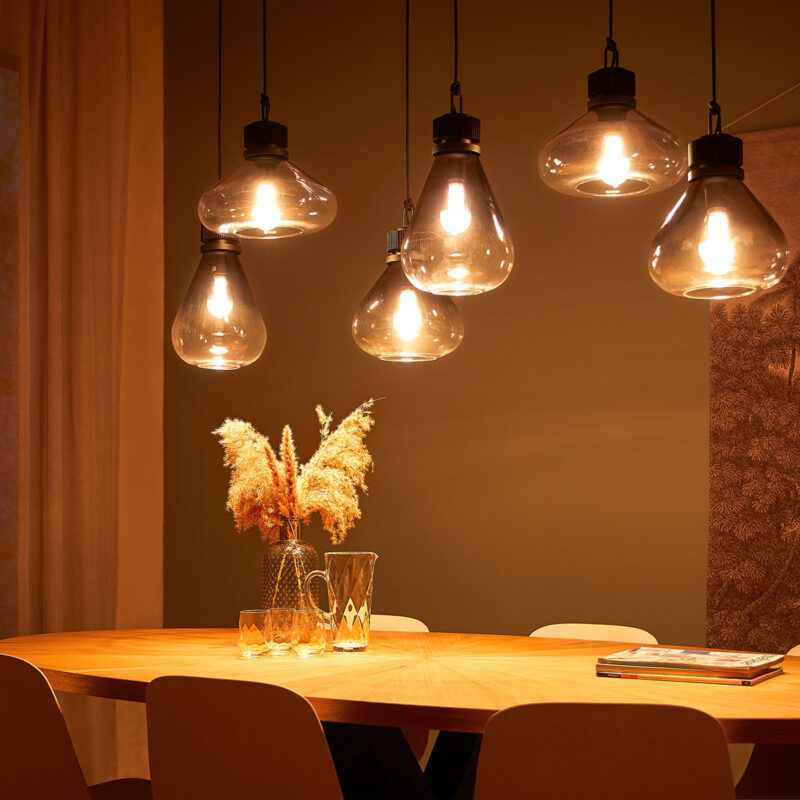Hanglamp Flere 2672ZW Zwart – Stijlvolle Eyecatcher voor Elk Interieur - Afbeelding 15
