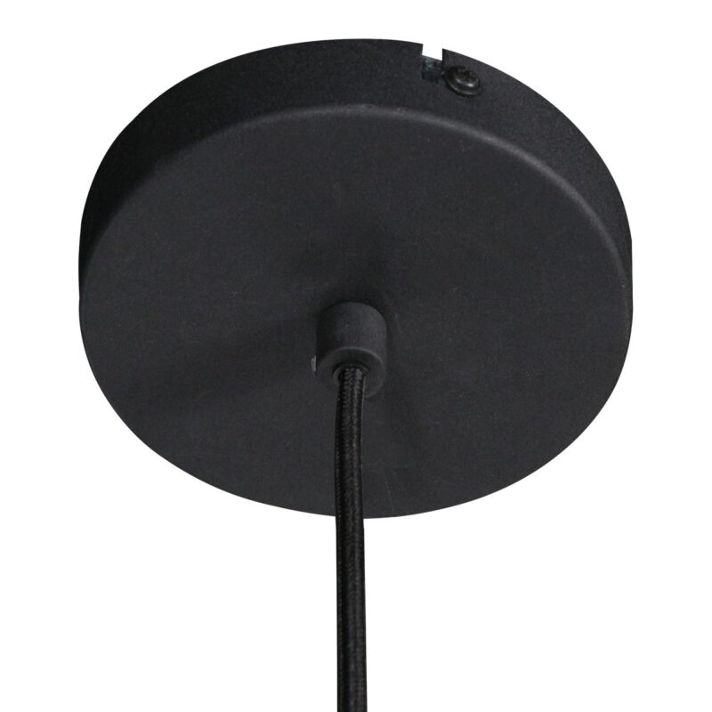 Hanglamp Flinter 3329E Stijlvol Houtmotief met Warme Gouden Binnenkant - Afbeelding 14