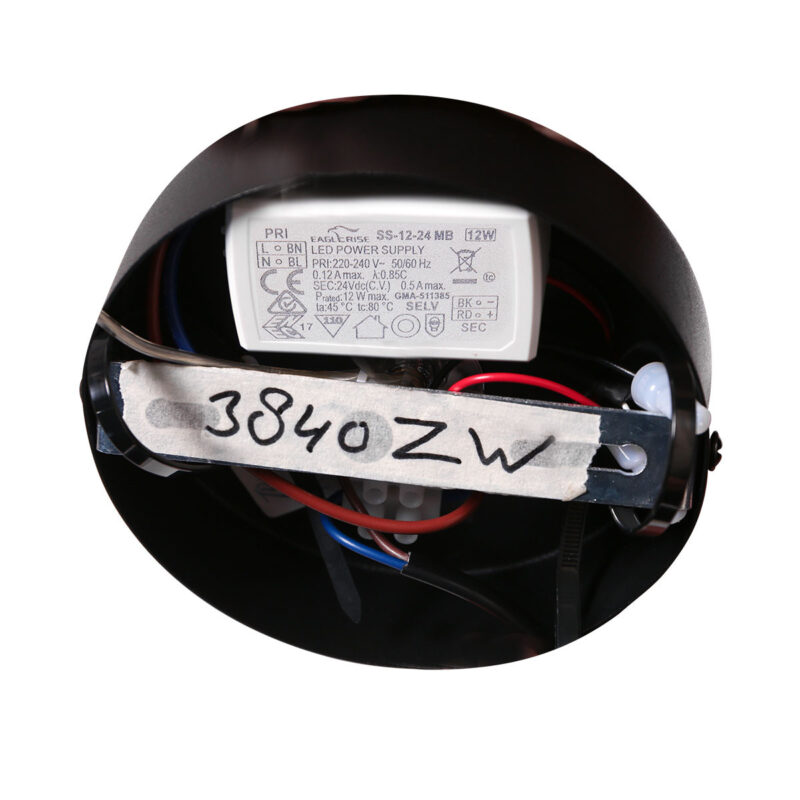 Hanglamp Geripu 3840ZW Ø15cm geribbeld kunststof met led module - Afbeelding 10