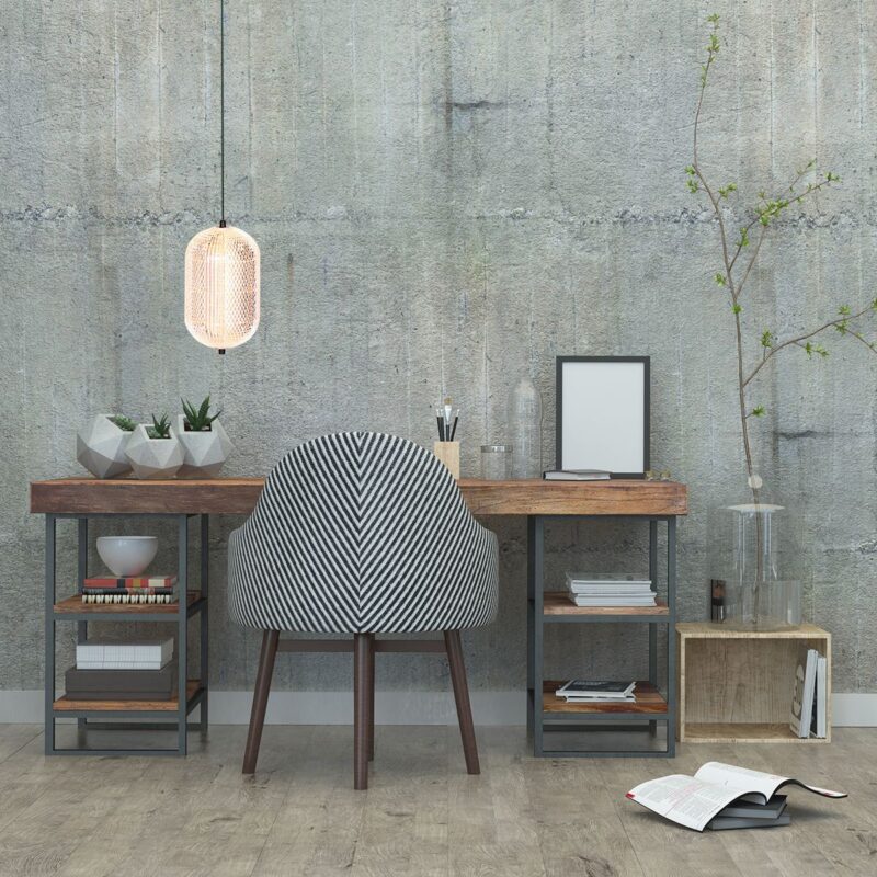 Hanglamp Geripu 3840ZW Ø15cm geribbeld kunststof met led module - Afbeelding 3
