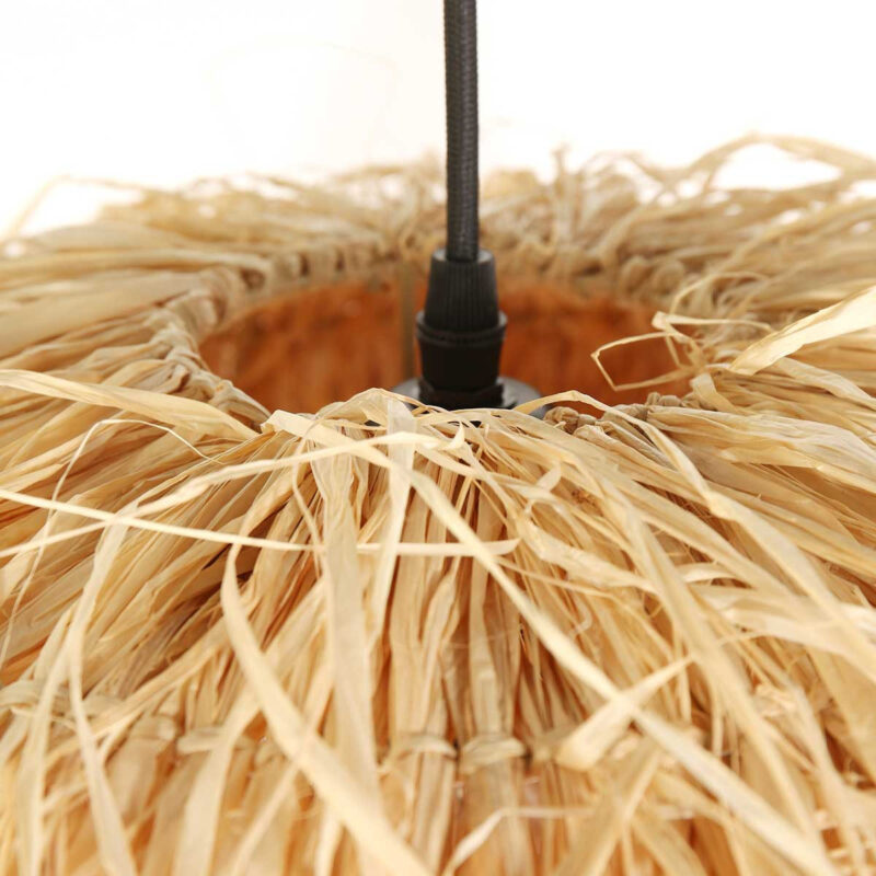 Hanglamp Grass 3819BE met E27 fitting kleur Beige blank - Afbeelding 10
