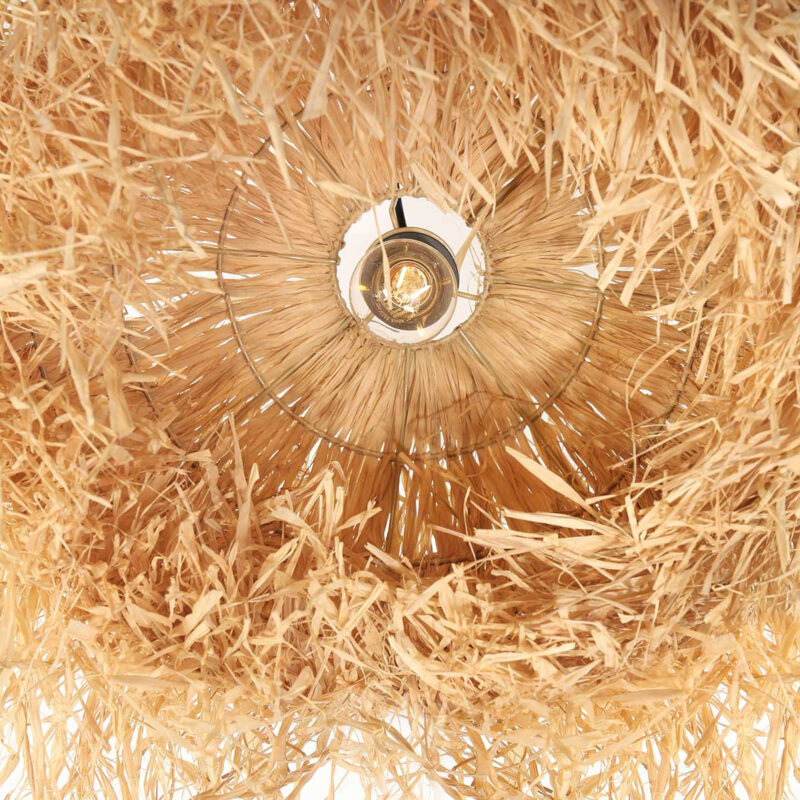 Hanglamp Grass 3819BE met E27 fitting kleur Beige blank - Afbeelding 5