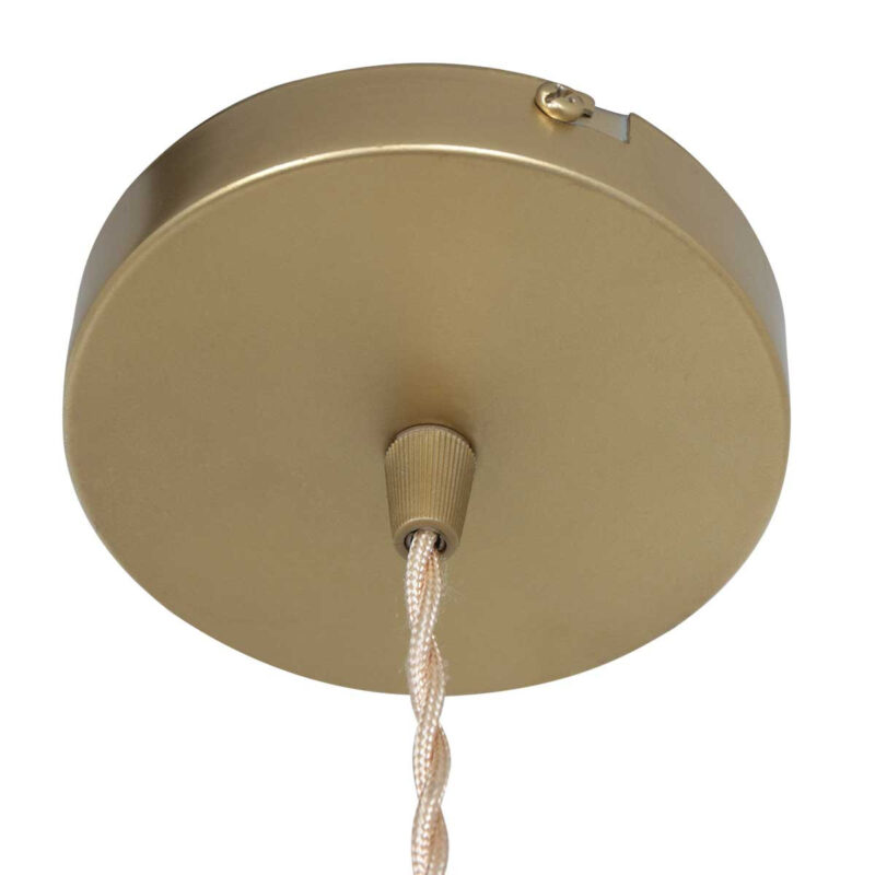 Hanglamp Grazio Glass 3493ME Messing met E14 fitting - Afbeelding 6