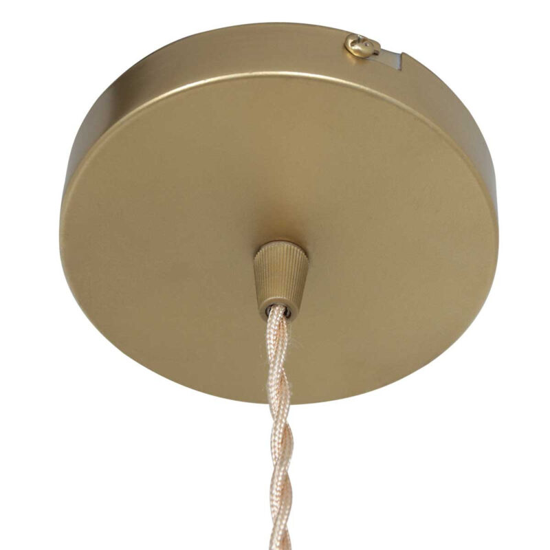 Hanglamp Grazio Glass 3494ME Messing met E14 fitting - Afbeelding 6
