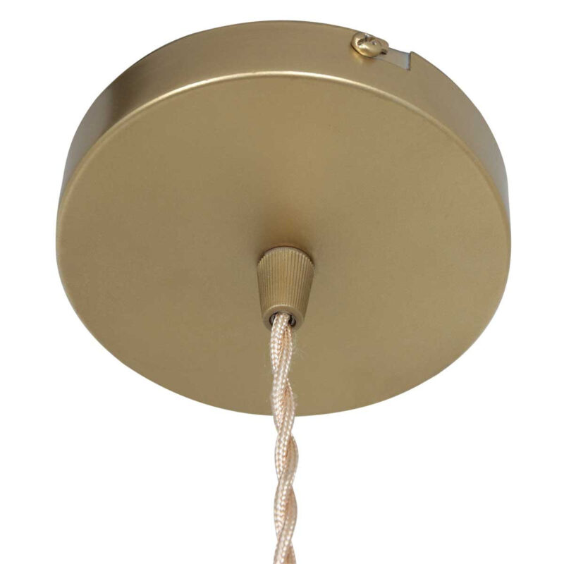Hanglamp Grazio Glass 3495ME Messing met E14 fitting - Afbeelding 6