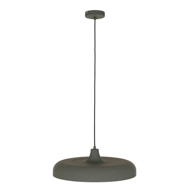 Hanglamp Krisip 2677GR Grijs met E27 fitting aan strijkijzer snoer - Afbeelding 12