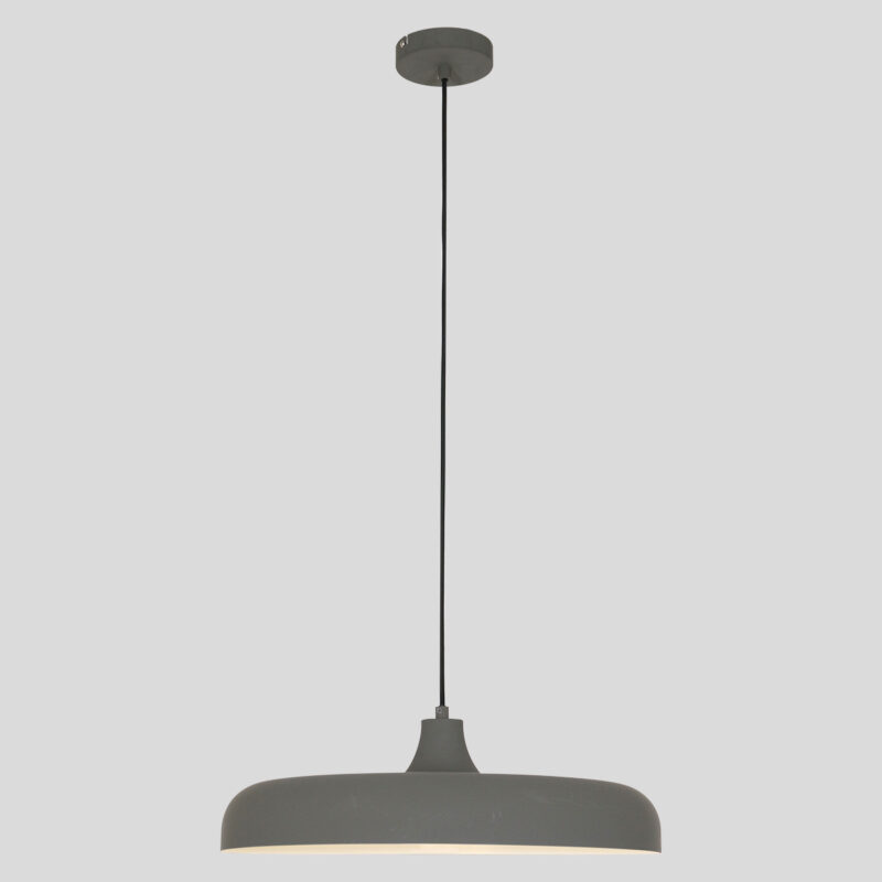 Hanglamp Krisip 2677GR Grijs met E27 fitting aan strijkijzer snoer - Afbeelding 14