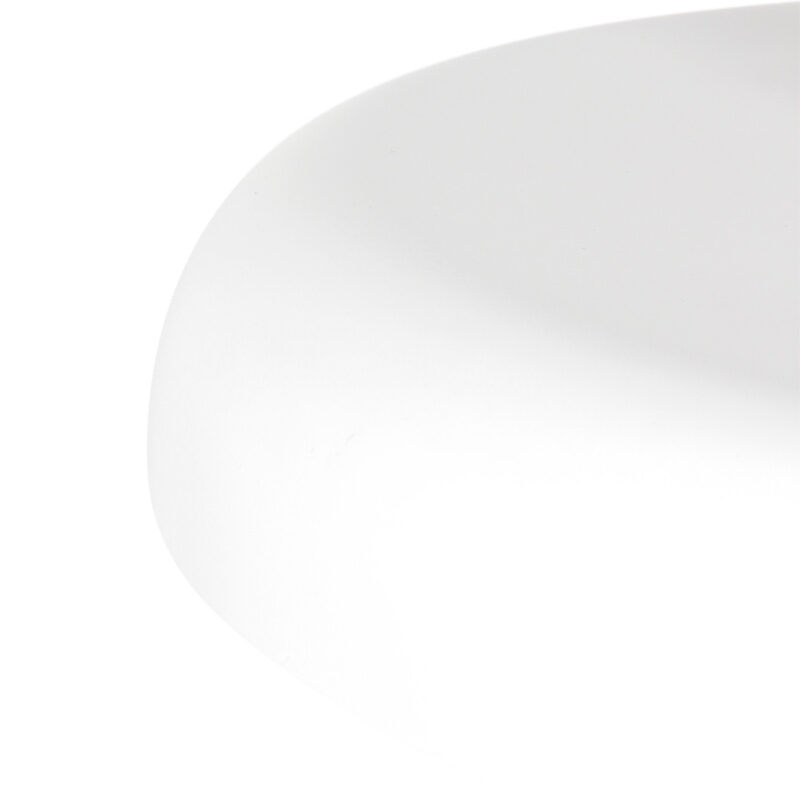 Hanglamp Krisip 2677W Wit met E27 fitting aan stoffen snoer - Afbeelding 5