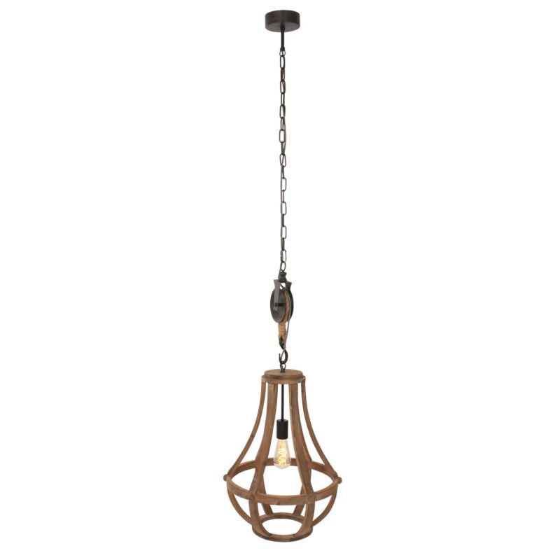 Hanglamp Liberty Bell 1349BE Bruin - Afbeelding 2