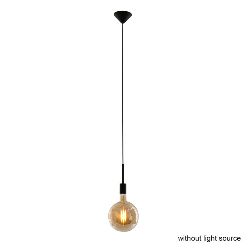 Hanglamp Minimalics 2701ZW Zwart met E27 fitting - Afbeelding 2