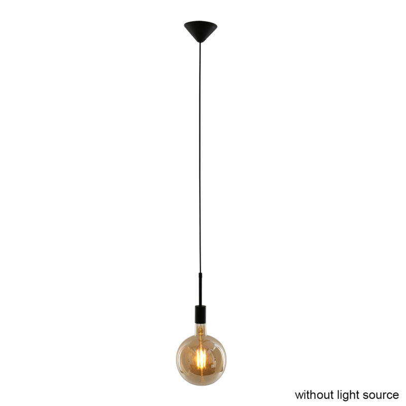 Hanglamp Minimalics 2701ZW Zwart met E27 fitting - Afbeelding 11