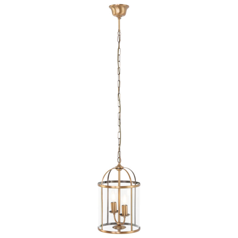 Hanglamp Pimpernel 5971BR Brons Ø23 cm klassieke lantaarn - Afbeelding 2