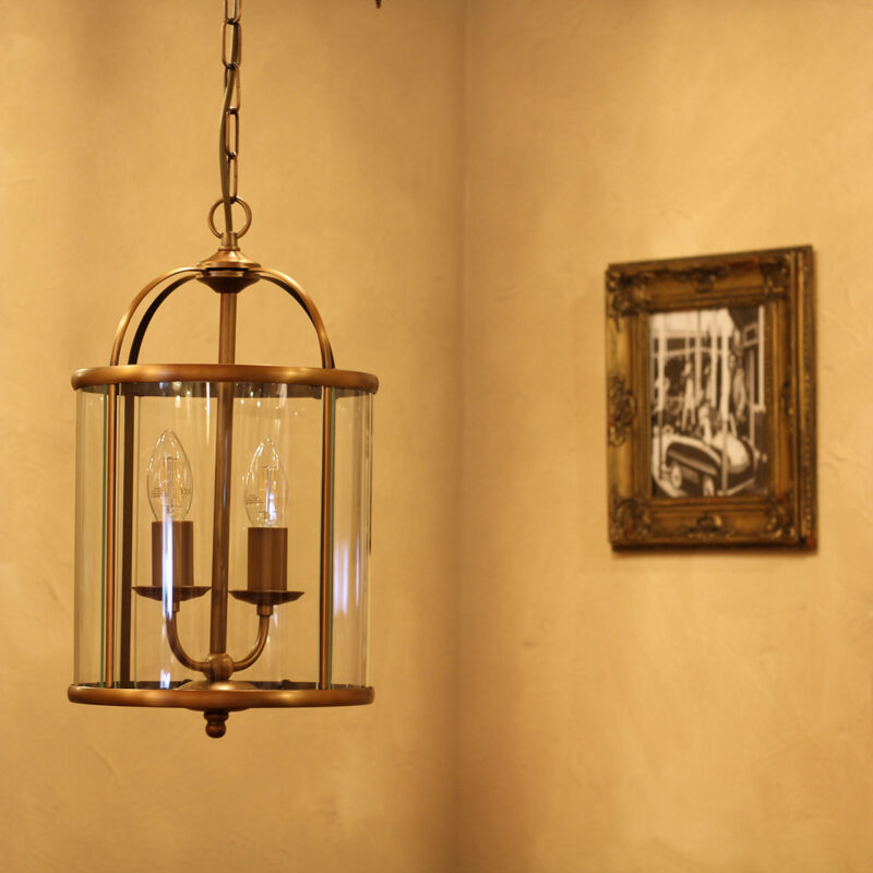 Hanglamp Pimpernel 5971BR Brons Ø23 cm klassieke lantaarn - Afbeelding 3