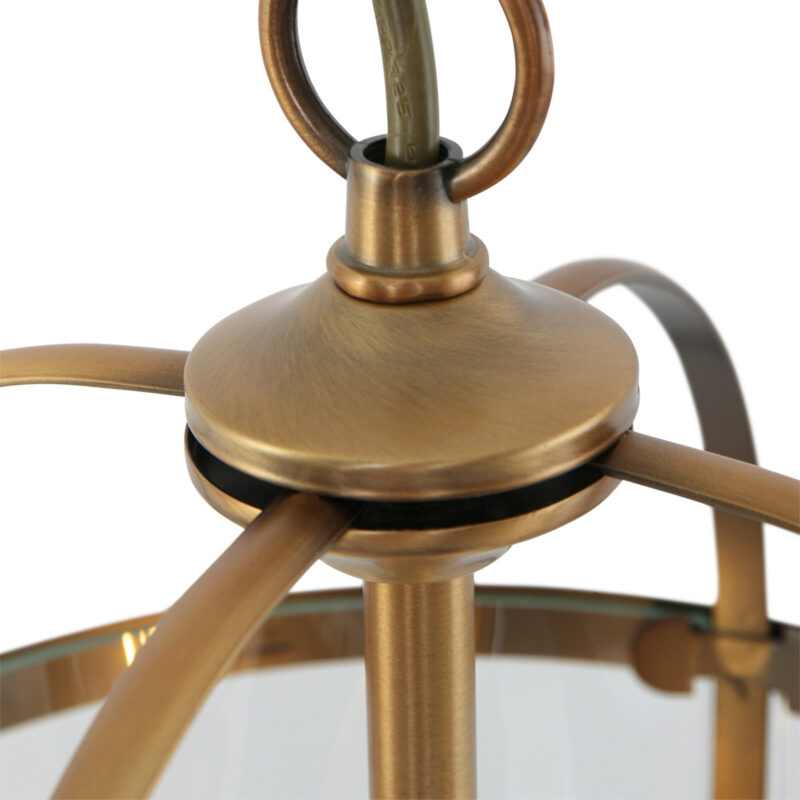 Hanglamp Pimpernel 5971BR Brons Ø23 cm klassieke lantaarn - Afbeelding 4