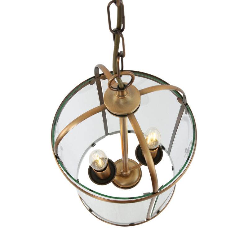 Hanglamp Pimpernel 5971BR Brons Ø23 cm klassieke lantaarn - Afbeelding 5