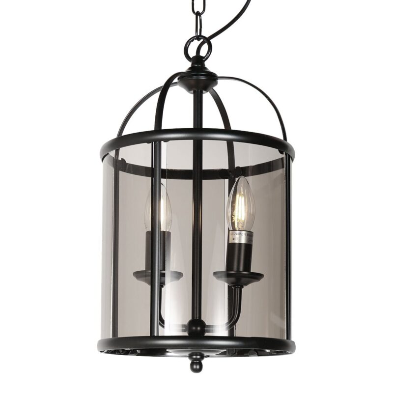 Hanglamp Pimpernel 5971ZW Zwart Ø23 cm klassieke lantaarn - Afbeelding 9