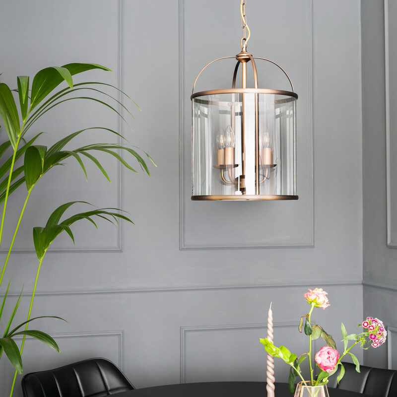 Hanglamp Pimpernel 5972BR Brons Ø25 4 x een E14 fitting - Afbeelding 3