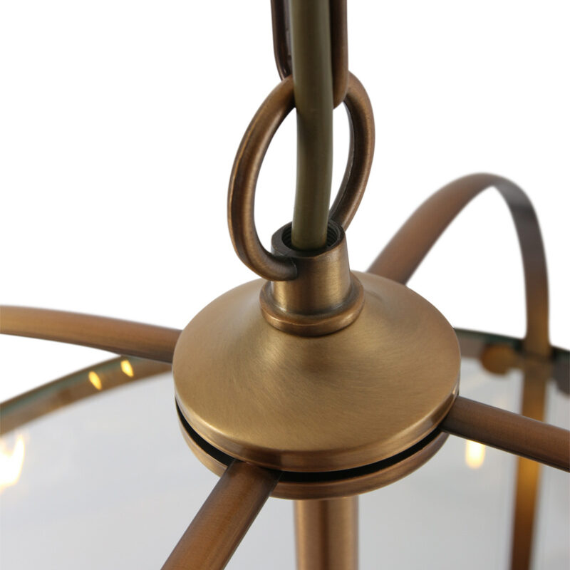 Hanglamp Pimpernel 5972BR Brons Ø25 4 x een E14 fitting - Afbeelding 5