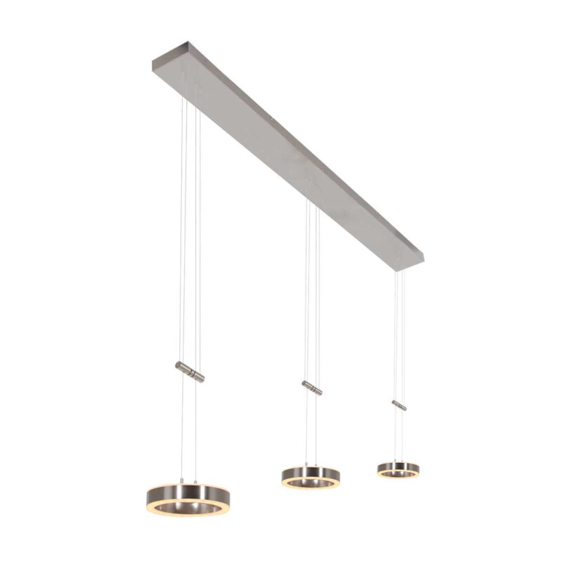 Hanglamp Piola 3501ST Staal 3 lichts - Afbeelding 9