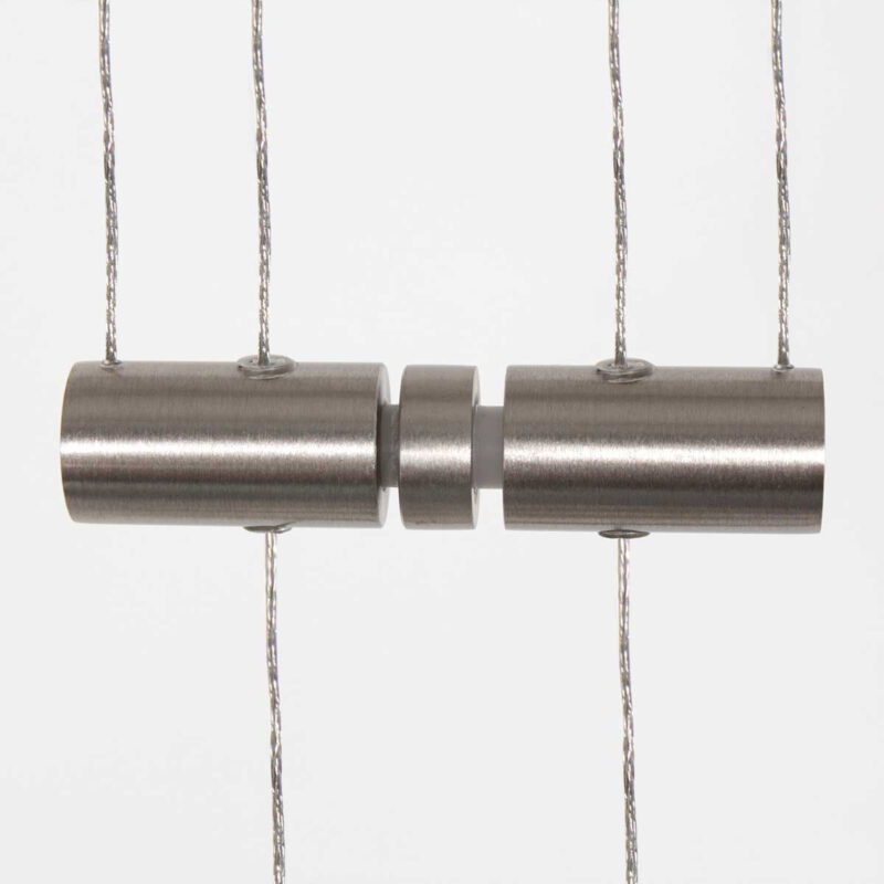 Hanglamp Piola 3501ST Staal 3 lichts - Afbeelding 5