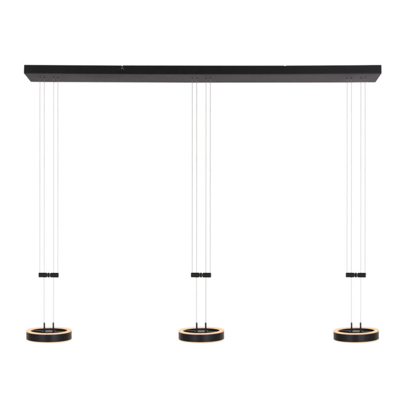 Hanglamp Piola 3501ZW Zwart 3 lichts - Afbeelding 14