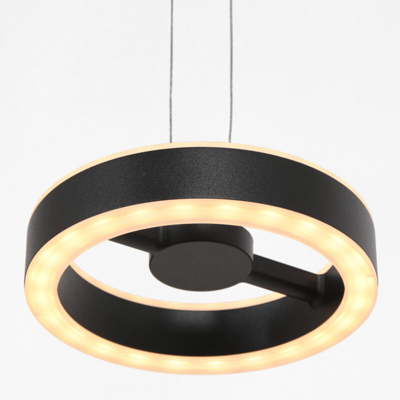 Hanglamp Piola 3501ZW Zwart 3 lichts - Afbeelding 4