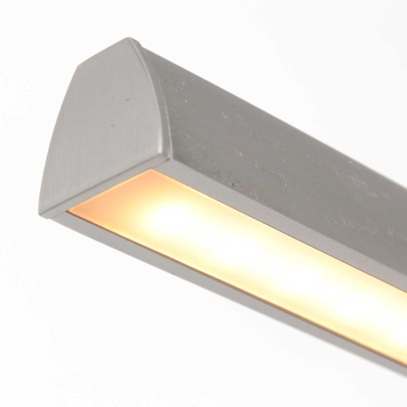 Hanglamp Profilo 3317ST Staal 115cm breed 1700 lumen - Afbeelding 11