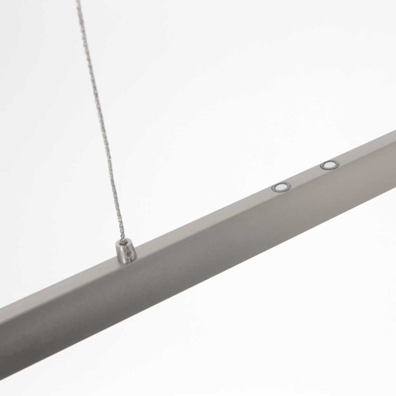Hanglamp Profilo 3317ST Staal 115cm breed 1700 lumen - Afbeelding 14